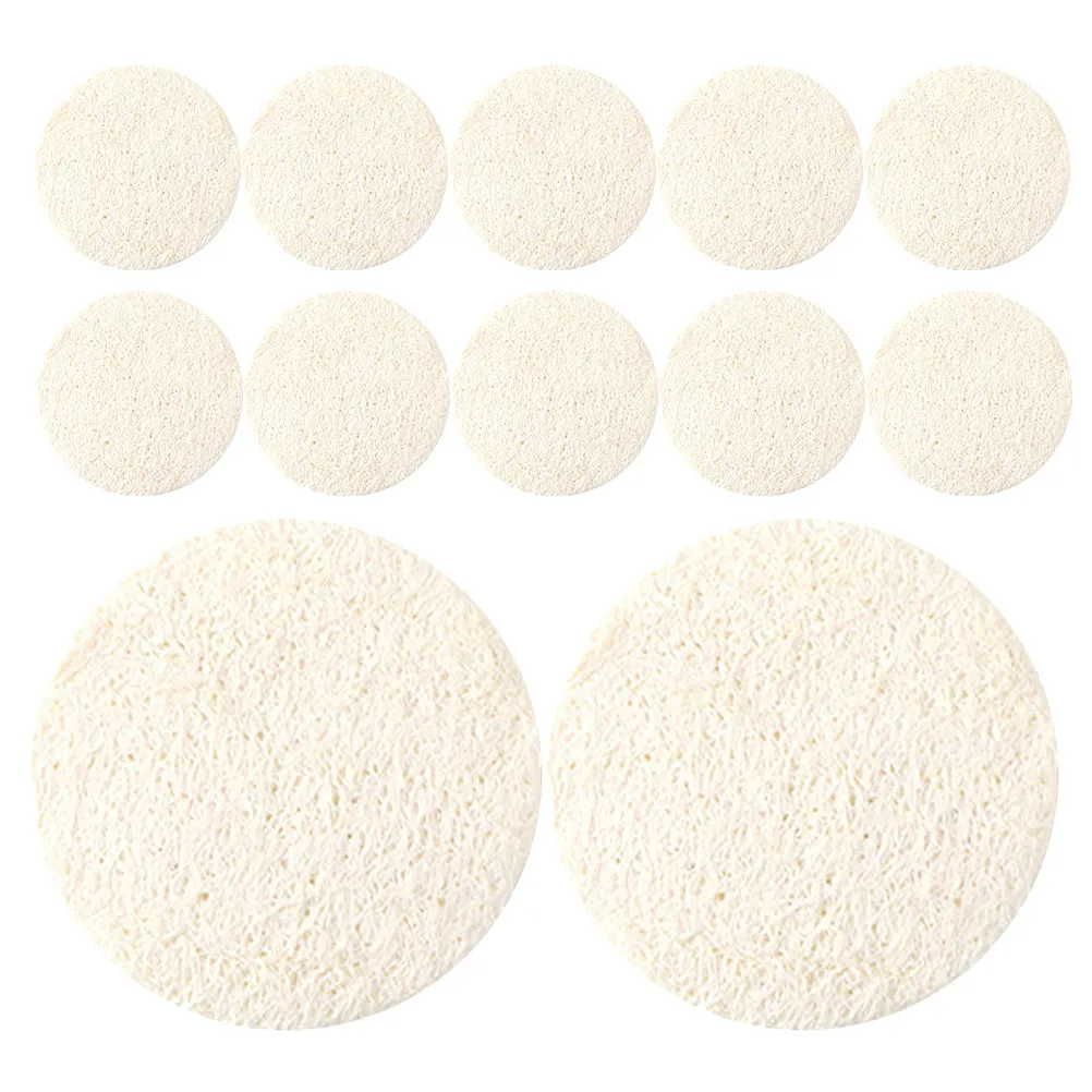 12Pcs Loofah Face Exfoliator Soft Facial Cleansing Sponge for Daily Makeup Removal Gentle Exfoliation Deep Pore Cleansing
12Pcs Loofah Face Exfoliator Soft Facial Cleansing Sponge for Daily Makeup Removal Gentle Exfoliation Deep Pore Cleansing