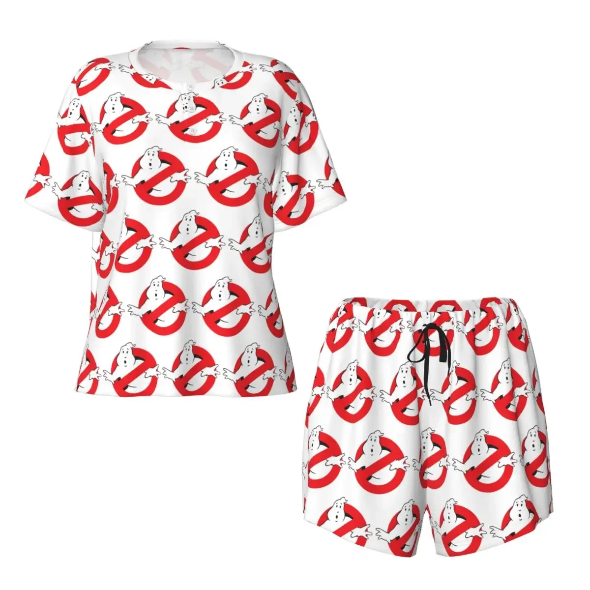 Ghostbusters Monster Movie Ghost Busters Round Neck Short Sleeves Nightdress for Sleepshirts Women Soft Pajama Set Short Pants
Ghostbusters Monster Movie Ghost Busters Round Neck Short Sleeves Nightdress for Sleepshirts Women Soft Pajama Set Short Pants