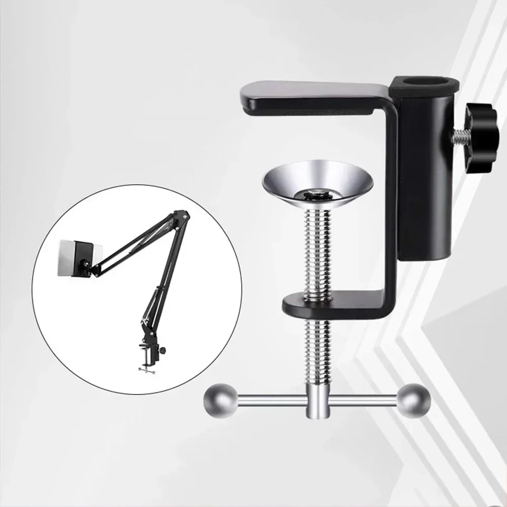 Cantilever Bracket Boom Table Mount Clamp Light Fixture Clip Base 360 Degree Desktop Fixed Fittings Base Suitable For Mic Stand
Cantilever Bracket Boom Table Mount Clamp Light Fixture Clip Base 360 Degree Desktop Fixed Fittings Base Suitable For Mic Stand