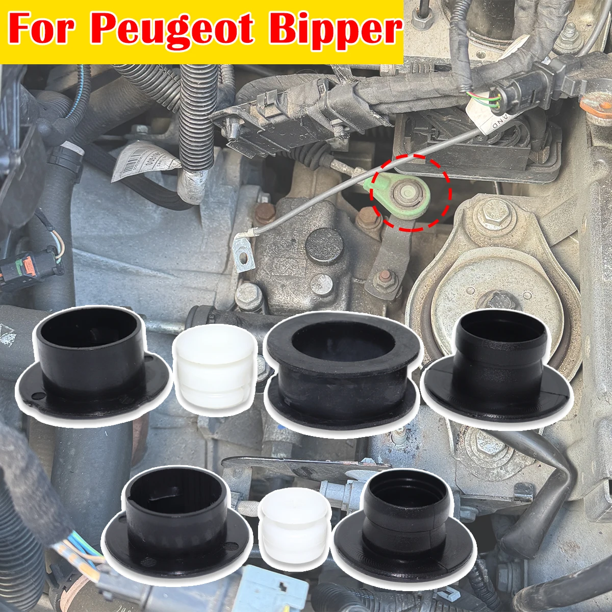 Manual Gear Shifter Lever Selector End Rod Connect Control Bushing Cable Linkage Repair For Peugeot Bipper/Bipper Tepee 08-2017
Manual Gear Shifter Lever Selector End Rod Connect Control Bushing Cable Linkage Repair For Peugeot Bipper/Bipper Tepee 08-2017
