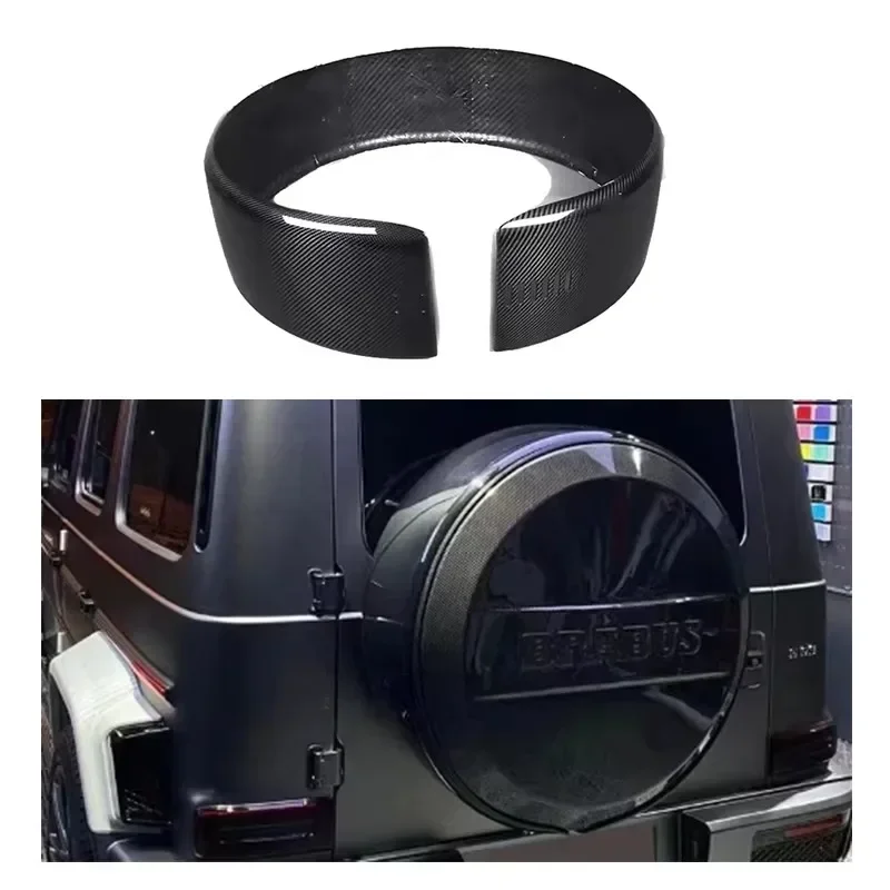 New! High Quality Car Part Dry Carbon Fibre Spare Tire Cover For Mercedes Benz G Class W463 464 Wheel Cover Body Kits Car Access
New! High Quality Car Part Dry Carbon Fibre Spare Tire Cover For Mercedes Benz G Class W463 464 Wheel Cover Body Kits Car Access