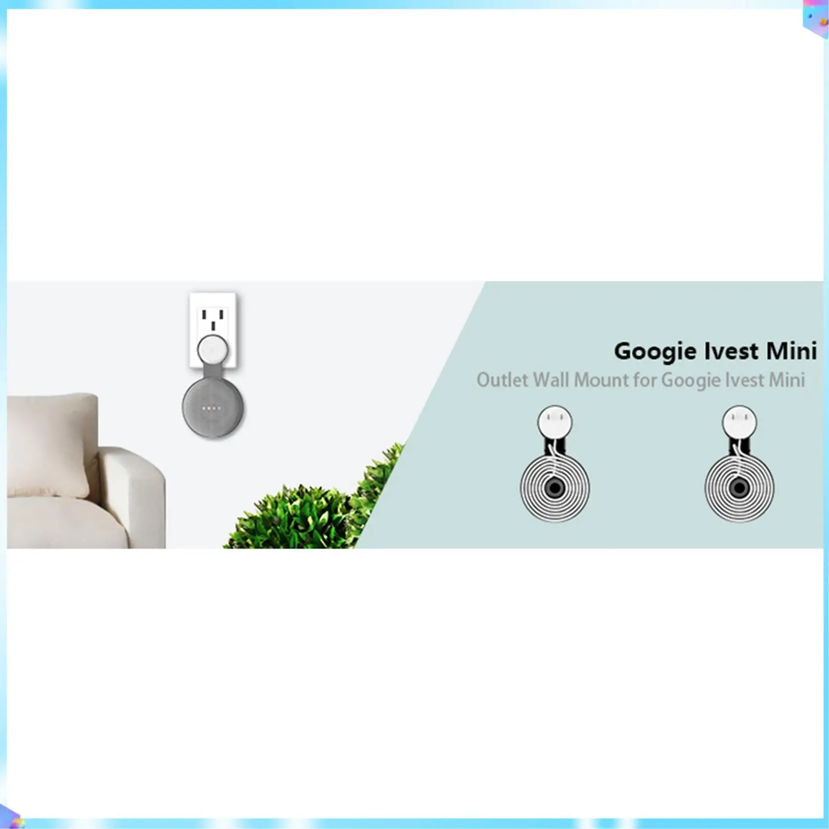 N93R 10 шт., подходит для Google Audio для Google Nest, мини-настенный кронштейн, розетка второго поколения, подвесной кронштейн-вешалка, черный
N93R 10 шт., подходит для Google Audio для Google Nest, мини-настенный кронштейн, розетка второго поколения, подвесной кронштейн-вешалка, черный