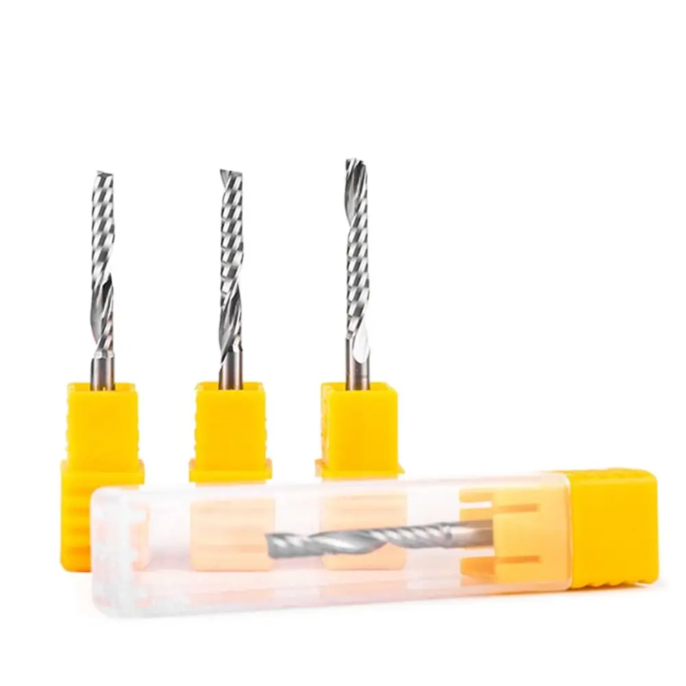 Mill Cutters CNC Milling Cutter Wood Milling Cutter Woodworking Tools End Mill Cutter Bits Single Flute End Mill Mill Cutter
Mill Cutters CNC Milling Cutter Wood Milling Cutter Woodworking Tools End Mill Cutter Bits Single Flute End Mill Mill Cutter