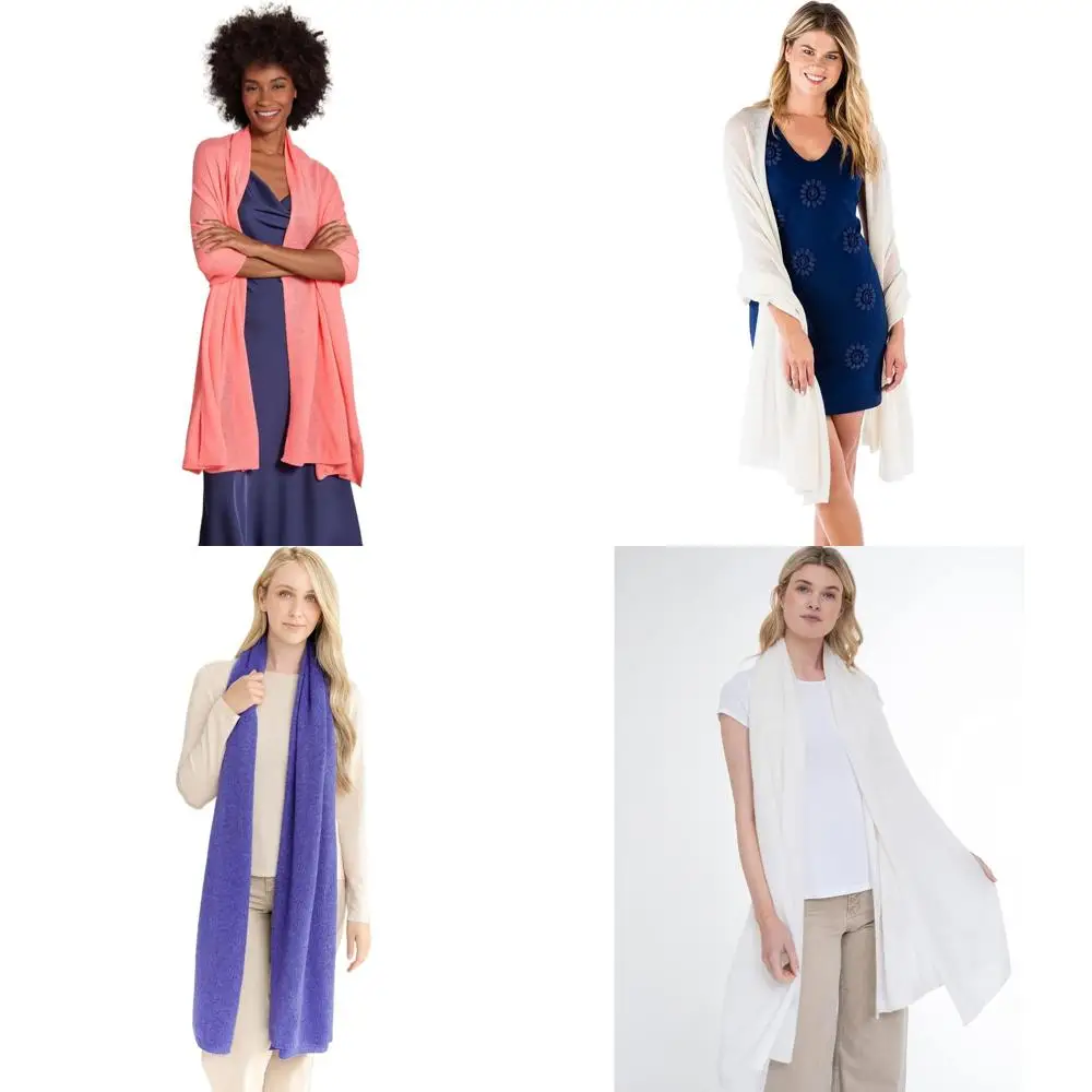 Роскошная легкая накидка из 100% кашемира для путешествий и комфорта
Роскошная легкая накидка из 100% кашемира для путешествий и комфорта