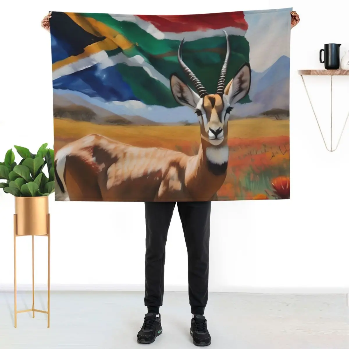 South Africa Throw Blanket Modern Design Soft Blanket for Home Decor
South Africa Throw Blanket Modern Design Soft Blanket for Home Decor