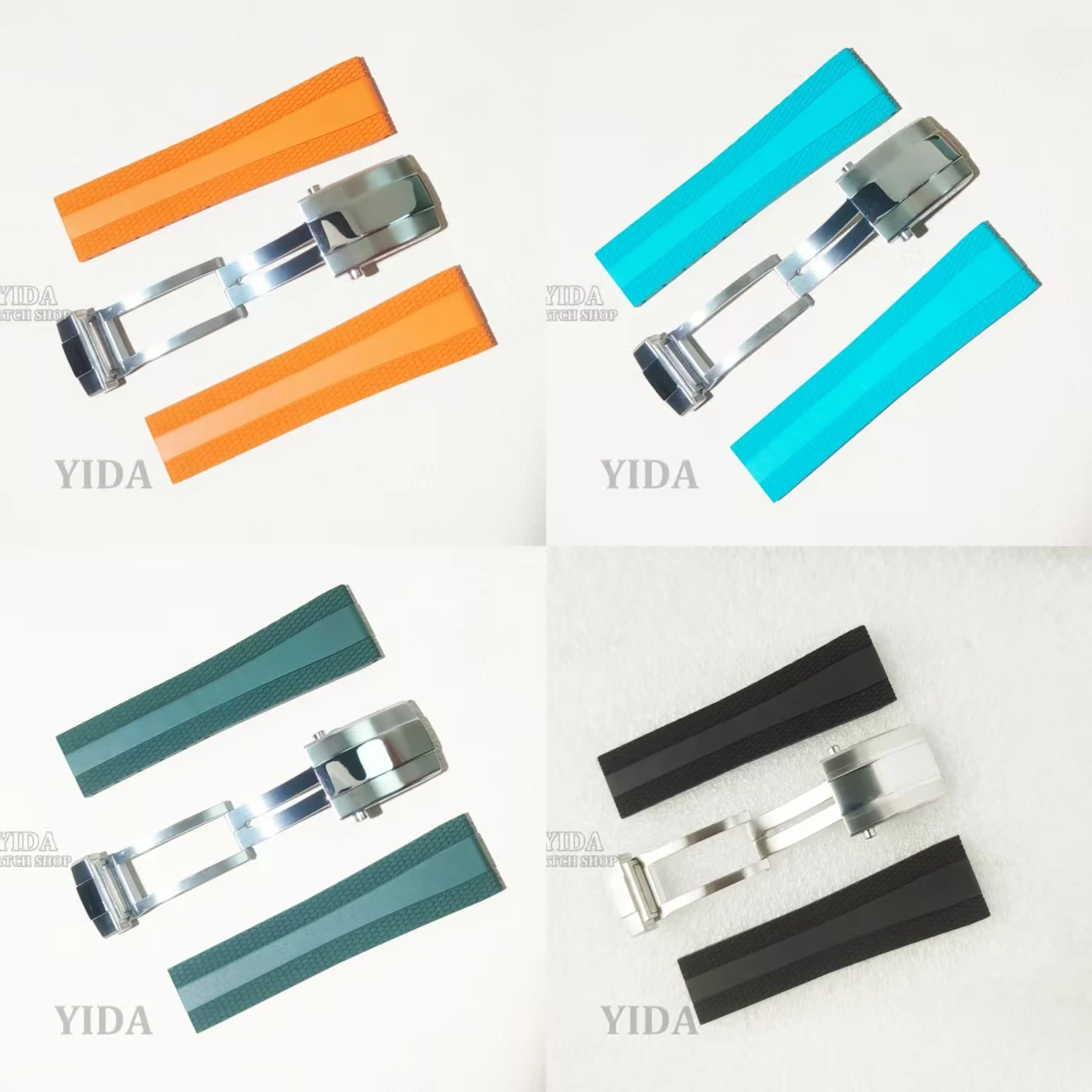 22MM Watch Band Fluororubber Watch Strap Rubber Bracelet Stainless Steel Buckle for SUPEROCEAN Repair Tools Modified Watch Parts
22MM Watch Band Fluororubber Watch Strap Rubber Bracelet Stainless Steel Buckle for SUPEROCEAN Repair Tools Modified Watch Parts