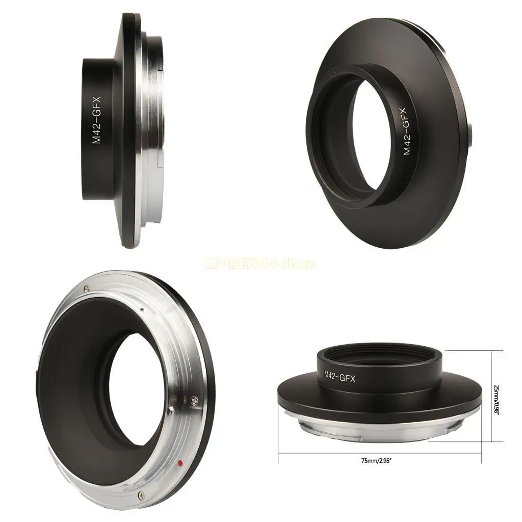 F62C M42-GFX Lens Converter Ring Replacement M42 Mount Lens to for Fujifilm GFX G Mount Camera Lens Adapter Ring Durable
F62C M42-GFX Lens Converter Ring Replacement M42 Mount Lens to for Fujifilm GFX G Mount Camera Lens Adapter Ring Durable