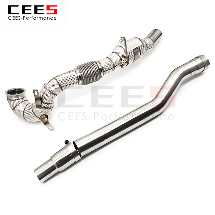 CEES Exhaust System For Volkswagen VW golf 7 7.5 R Headers With Catalyst Test Pipe Converter High Flow Catted Exhaust Downpipe
CEES Exhaust System For Volkswagen VW golf 7 7.5 R Headers With Catalyst Test Pipe Converter High Flow Catted Exhaust Downpipe