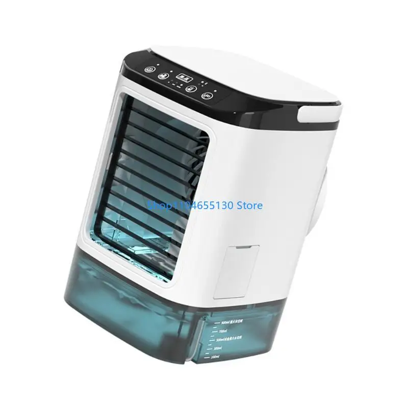 USB Powered Miniature Air Coolers With Ice Compartment 900ml Quiet Operation Night Light Desktop Air Conditioner
USB Powered Miniature Air Coolers With Ice Compartment 900ml Quiet Operation Night Light Desktop Air Conditioner