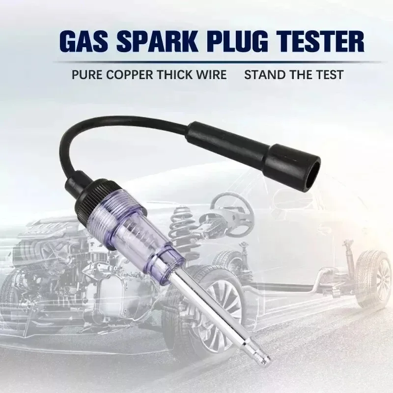 Spark Plug Tester Tool Ignition System Coil Engine In Line Auto Diagnostic Test for Automotive, Car, Lawnmower, Motorcycles
Spark Plug Tester Tool Ignition System Coil Engine In Line Auto Diagnostic Test for Automotive, Car, Lawnmower, Motorcycles