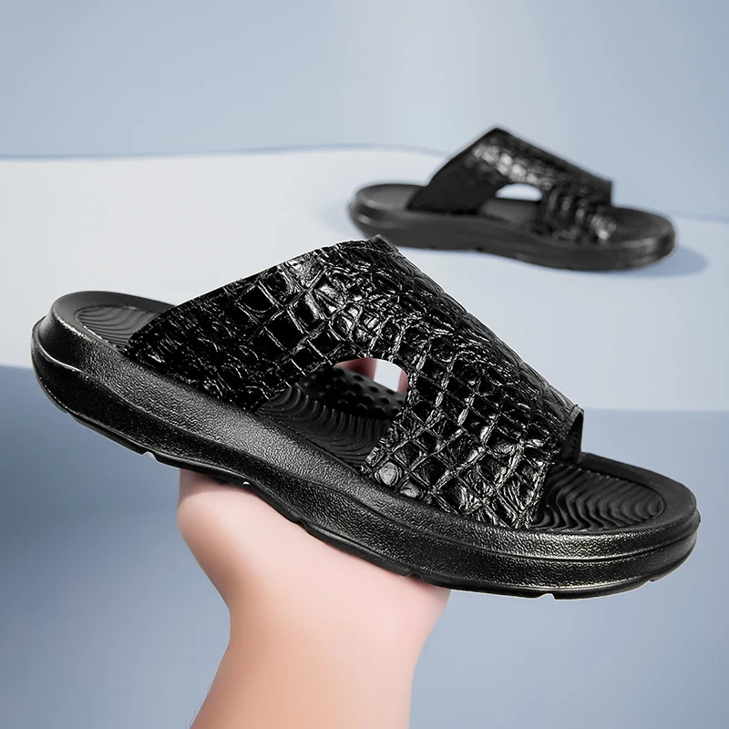 Elastic Insole Men Summer Sandals Soft Elastic Feel Anti Slip Sole Daily Leisure Walking and Relax Footwear
Elastic Insole Men Summer Sandals Soft Elastic Feel Anti Slip Sole Daily Leisure Walking and Relax Footwear