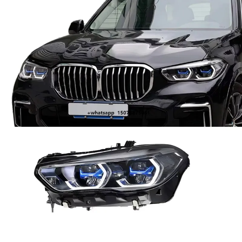 2003-2010 for 5 Series LED Headlight Assembly Blue Light Color 12V Voltage High-Temperature Resistant New 6000 Lumens Plug Play
2003-2010 for 5 Series LED Headlight Assembly Blue Light Color 12V Voltage High-Temperature Resistant New 6000 Lumens Plug Play