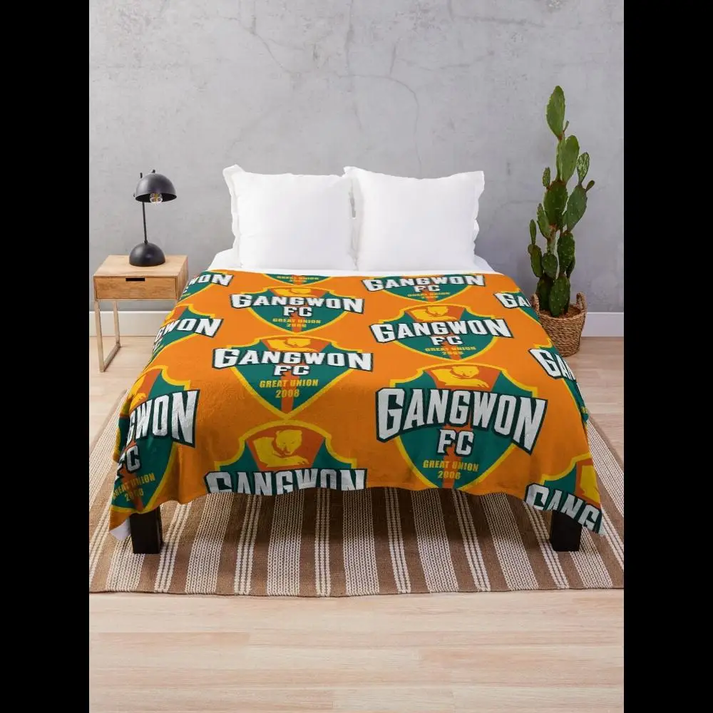 Gangwon FC K League Football Club Fan Art Logo Sticker Chuncheon Songam Sports Town Soccer Throw Blanket
Gangwon FC K League Football Club Fan Art Logo Sticker Chuncheon Songam Sports Town Soccer Throw Blanket
