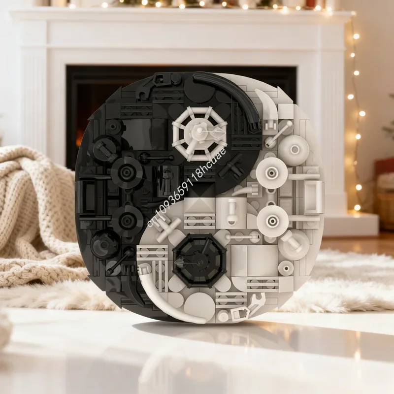 257pcs MOC Sculptures Yin Yang Model Building Blocks Toy Construction Assemble DIY Christmas Gifts Creative Brick Idea Education
257pcs MOC Sculptures Yin Yang Model Building Blocks Toy Construction Assemble DIY Christmas Gifts Creative Brick Idea Education