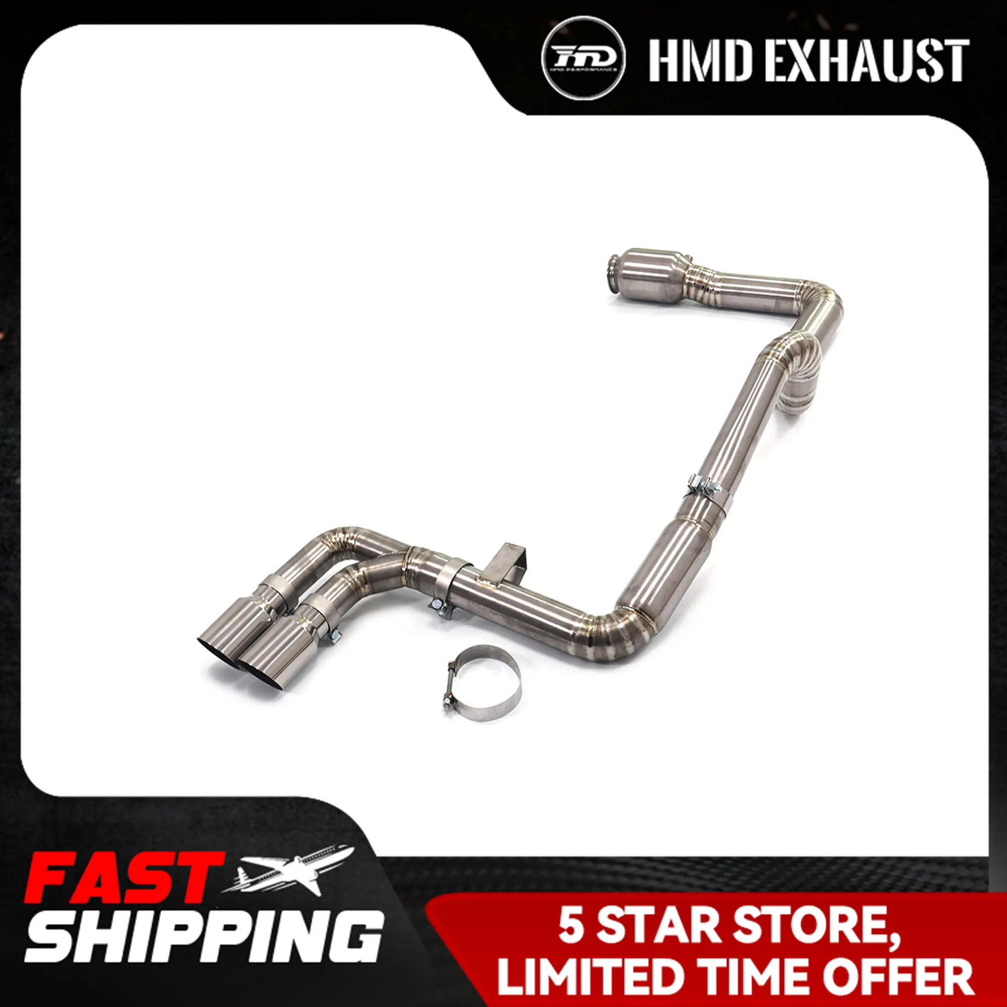 Catback для Porsche 718 Cayman Racing Pipe с катализатором HMD из титанового сплава, наконечники с высокой производительностью потока, водосточная труба
Catback для Porsche 718 Cayman Racing Pipe с катализатором HMD из титанового сплава, наконечники с высокой производительностью потока, водосточная труба