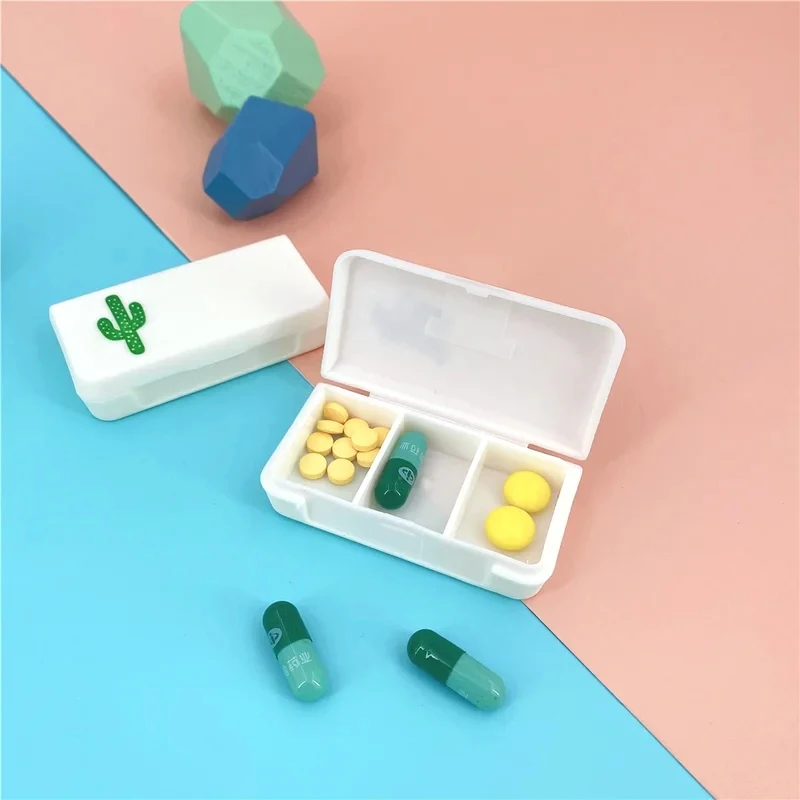 1-4Pcs Portable Pills Organizer Case 3 Grids PillBox Tablet Storage Container Weekly Medicine Pill'S Box Pill Case Drug Dispense
1-4Pcs Portable Pills Organizer Case 3 Grids PillBox Tablet Storage Container Weekly Medicine Pill'S Box Pill Case Drug Dispense