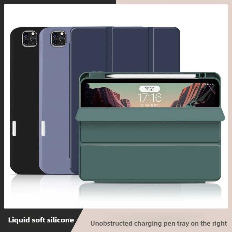Suitable for iPad case, Pro11 right pen slot protective case, AIR5/6th generation tablet leather case, 10.2-inch soft case
Suitable for iPad case, Pro11 right pen slot protective case, AIR5/6th generation tablet leather case, 10.2-inch soft case
