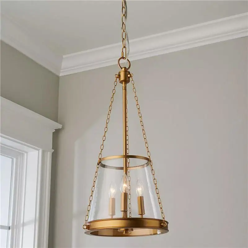Chandelier dining table villa light luxury glass foyer light entrance aisle American chandelier
Chandelier dining table villa light luxury glass foyer light entrance aisle American chandelier