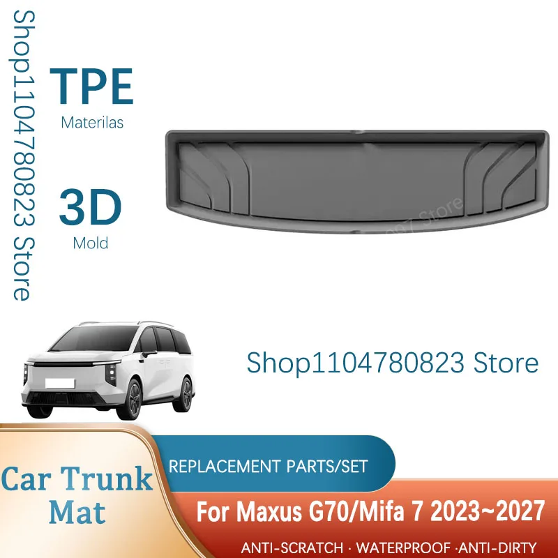 Car Trunk Mats For Maxus G70 Mifa 7 MG Maxus 7 2023-2027 7seat Waterproof Covers Cargo Liner Carpet Storage Auto Car Accessories
Car Trunk Mats For Maxus G70 Mifa 7 MG Maxus 7 2023-2027 7seat Waterproof Covers Cargo Liner Carpet Storage Auto Car Accessories