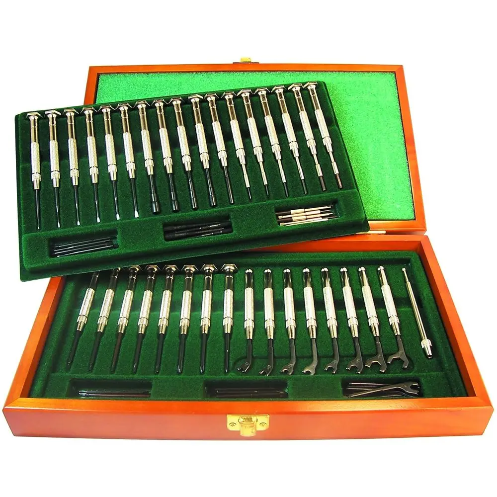 67-Piece Vaum Steel Screwdriver Set in Chromium Finish
67-Piece Vaum Steel Screwdriver Set in Chromium Finish
