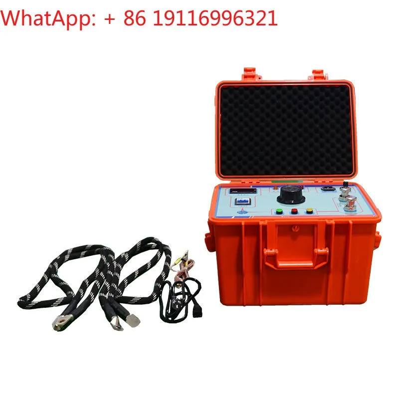 Circuit breaker tester 500A manual one-time current inje ction device
Circuit breaker tester 500A manual one-time current inje ction device