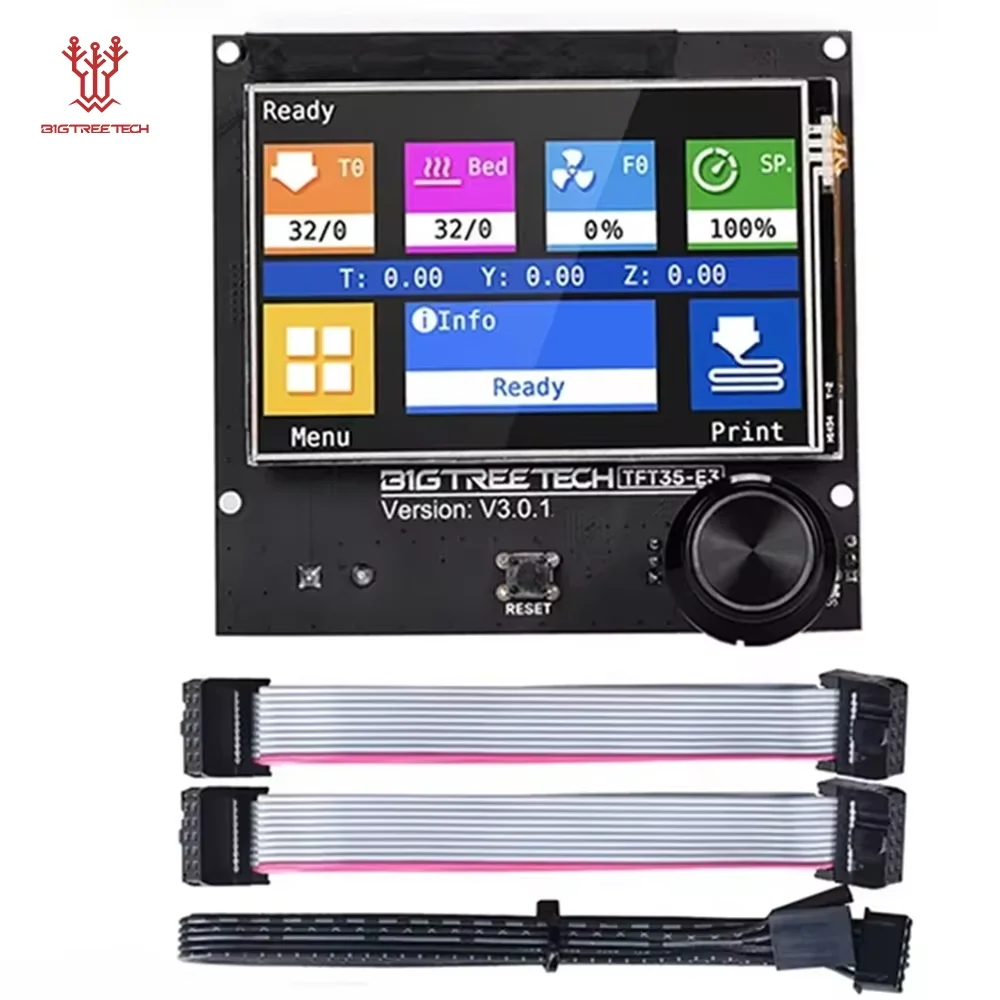Сенсорный экран BIGTREETECH TFT35 E3 V3.0, 12864 дюйма, ЖК-дисплей, запчасти для 3D-принтера CR10 Ender3, обновленный SKR MINI E3 V3.0 Octopus Pro
Сенсорный экран BIGTREETECH TFT35 E3 V3.0, 12864 дюйма, ЖК-дисплей, запчасти для 3D-принтера CR10 Ender3, обновленный SKR MINI E3 V3.0 Octopus Pro