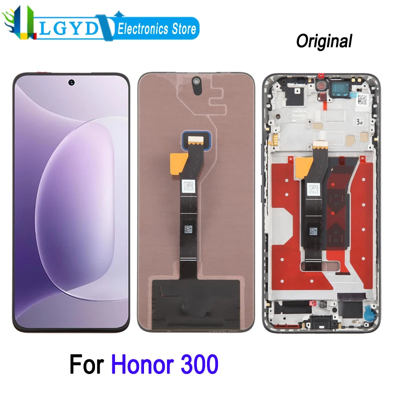 6,7 дюймовый AMOLED ЖК-экран для Honor 300 AMM-AN00 телефон дисплей сенсорный экран дигитайзер, ремонт Запасная часть
6,7 дюймовый AMOLED ЖК-экран для Honor 300 AMM-AN00 телефон дисплей сенсорный экран дигитайзер, ремонт Запасная часть