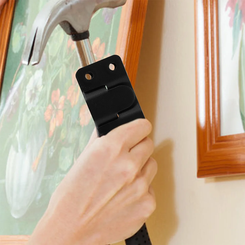 6 Pairs Durable Stainless Steel Picture Frame Hangers Mounting Brackets Keyhole Hooks for Wall Shelves Mirrors Headboards
6 Pairs Durable Stainless Steel Picture Frame Hangers Mounting Brackets Keyhole Hooks for Wall Shelves Mirrors Headboards