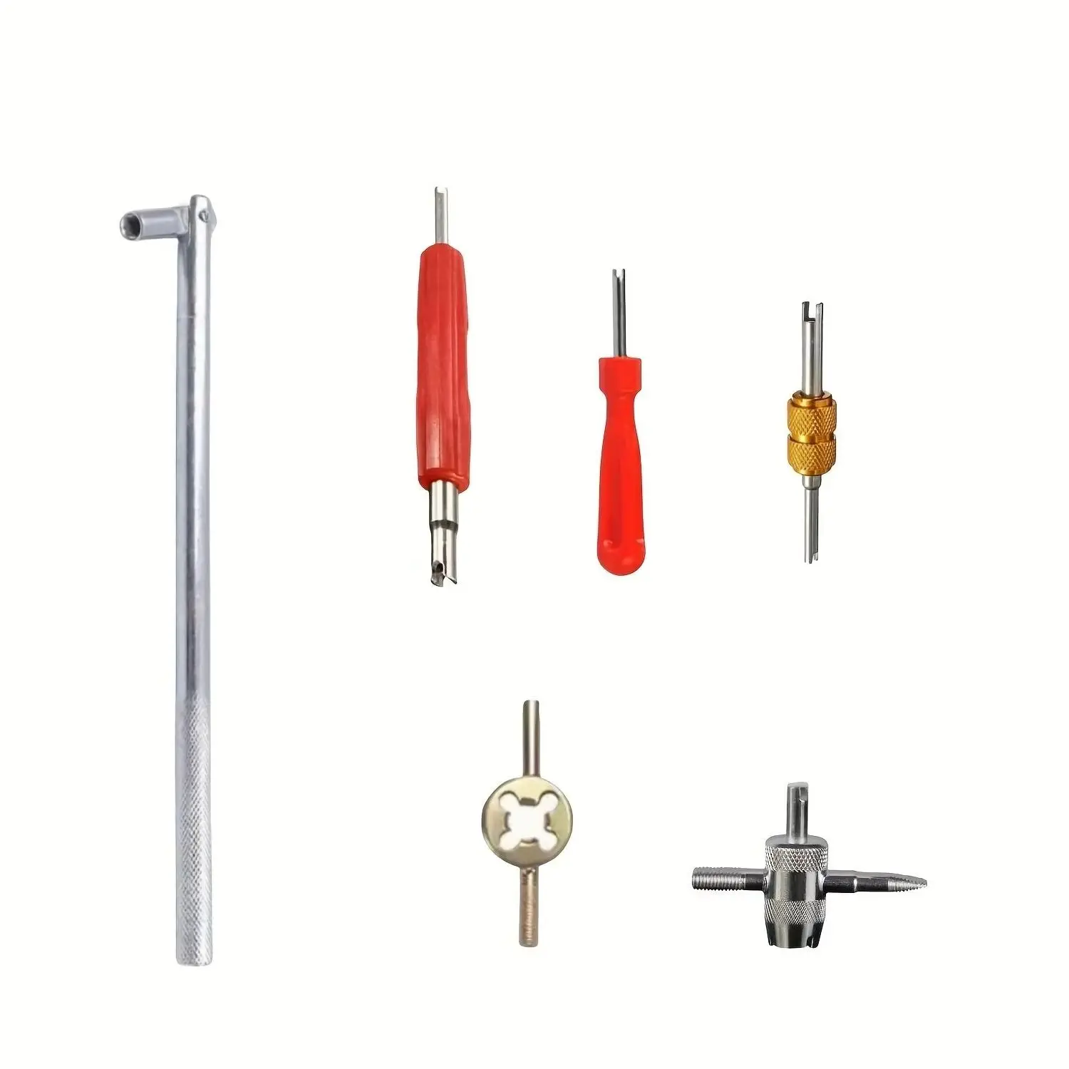 6Pcs Tyre Valve Stem Puller Tools Set
6Pcs Tyre Valve Stem Puller Tools Set