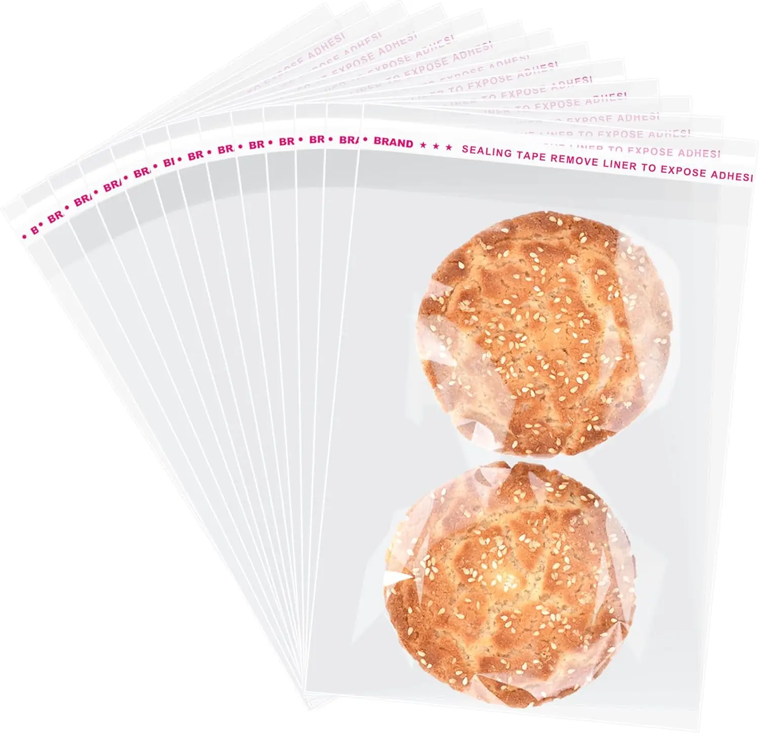 300 Clear Cellophane Bags 5x7 Inches Self Sealing Resealable for Cookies Candy Gifts Favors Bakery Supplies
300 Clear Cellophane Bags 5x7 Inches Self Sealing Resealable for Cookies Candy Gifts Favors Bakery Supplies