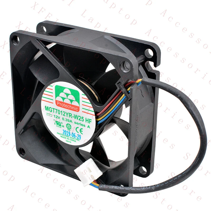 D 1PC MGT7012YR-W25 Cooling Fan DC12V 0.39A 4pin New
D 1PC MGT7012YR-W25 Cooling Fan DC12V 0.39A 4pin New