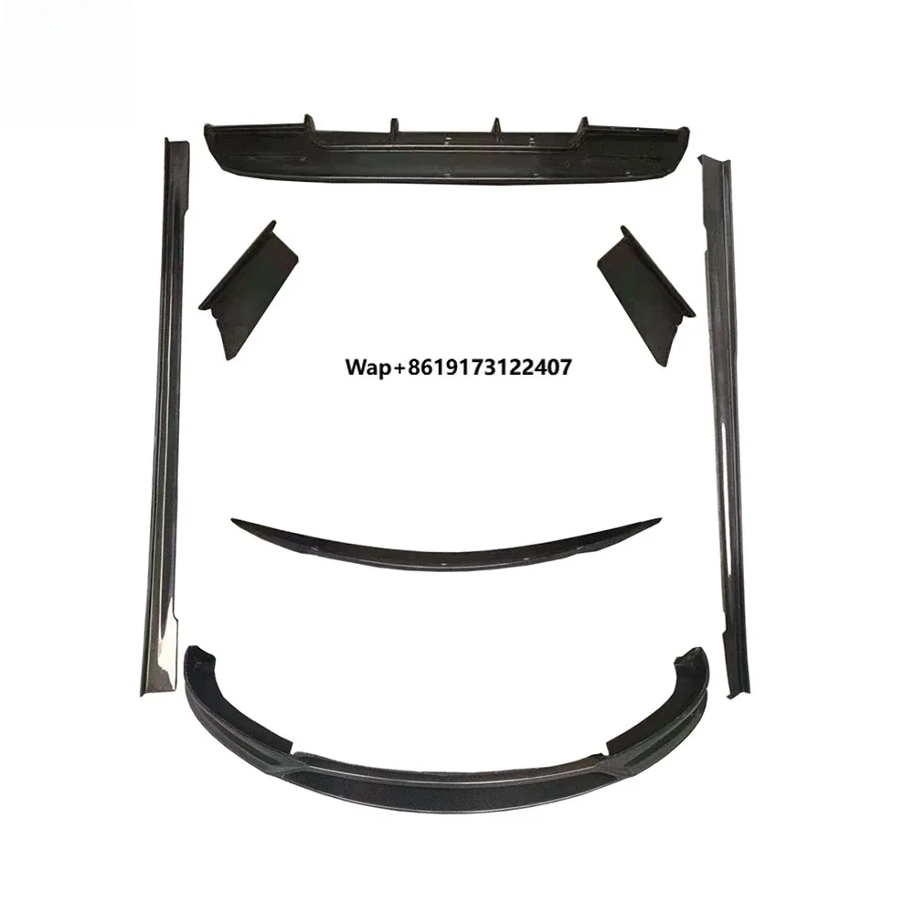 Auto Parts Carbon Fiber Full Body Kits Front Lip Splitter Rear Diffuser Spoiler Side SkirtsFor Model S
Auto Parts Carbon Fiber Full Body Kits Front Lip Splitter Rear Diffuser Spoiler Side SkirtsFor Model S