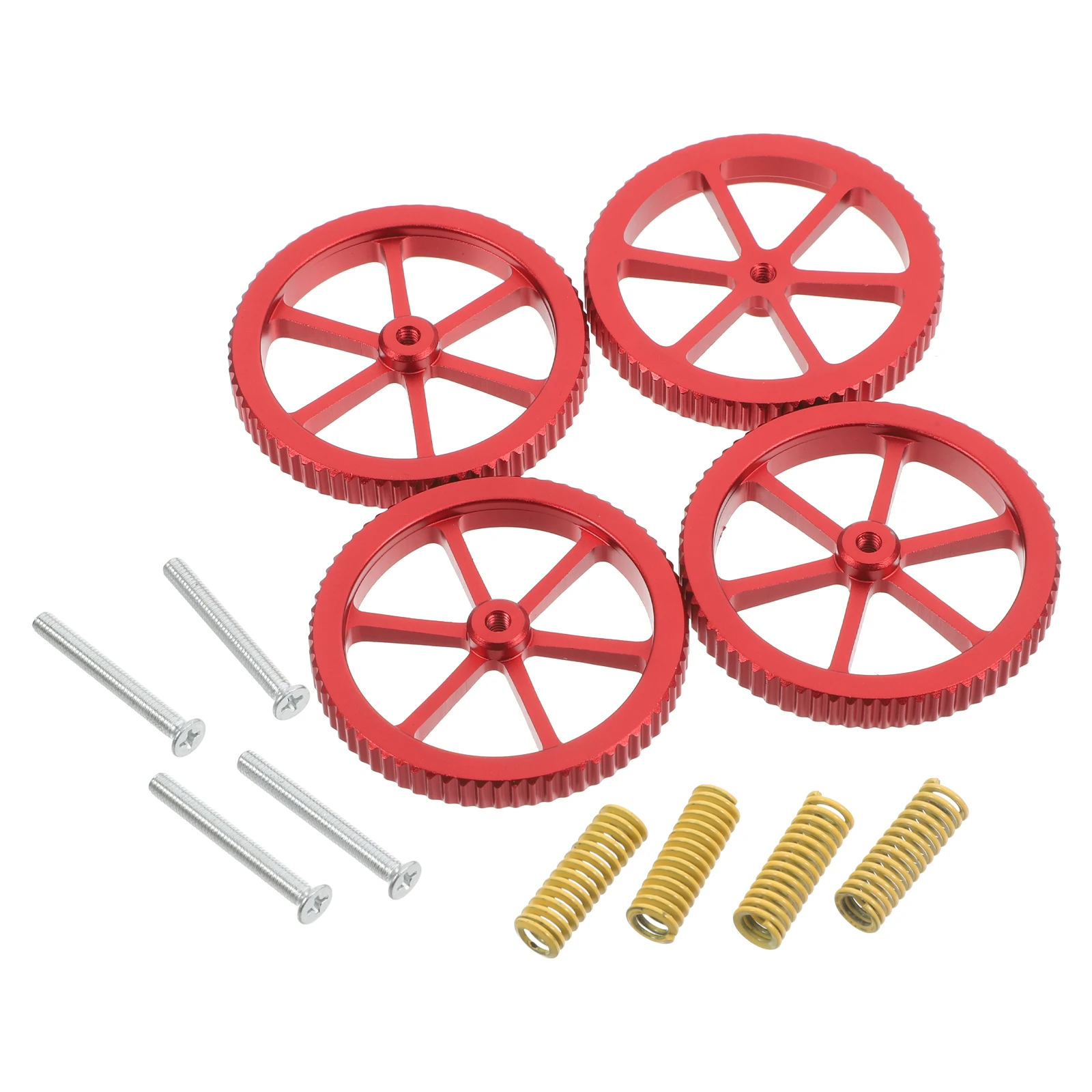 Printer Accessories 3d Printing Red Hand Twist Nuts Leveling Knobs Compression Springs Hot Bed Screws Easy Adjustment Universal
Printer Accessories 3d Printing Red Hand Twist Nuts Leveling Knobs Compression Springs Hot Bed Screws Easy Adjustment Universal