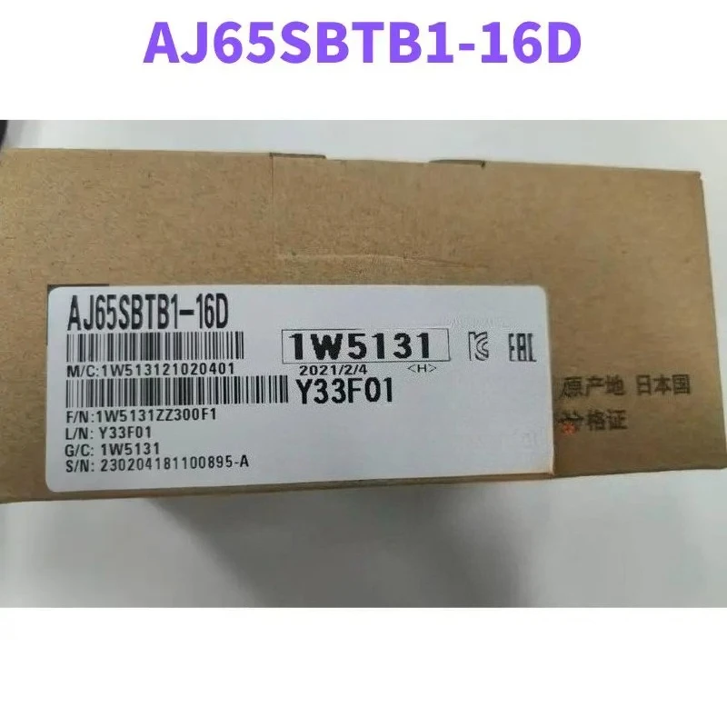 Brand New Original AJ65SBTB1-16D Remote Module AJ65SBTB1 16D Fast Delivey
Brand New Original AJ65SBTB1-16D Remote Module AJ65SBTB1 16D Fast Delivey