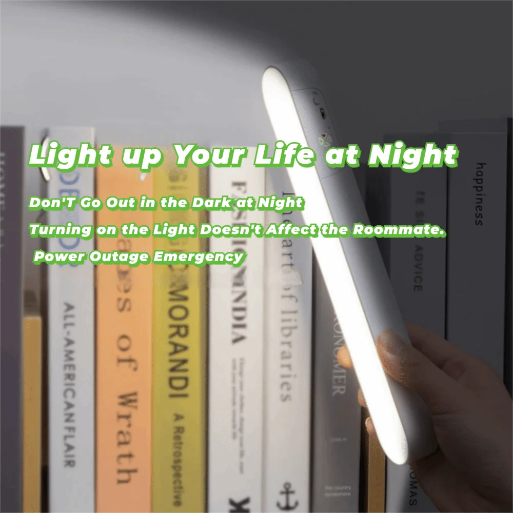 Long Light 3 Color LED Night Light Adjustable Angle Eye-care LED Light Bar Magnetic Mount No Wiring Reading Lamp Bedside Table
Long Light 3 Color LED Night Light Adjustable Angle Eye-care LED Light Bar Magnetic Mount No Wiring Reading Lamp Bedside Table