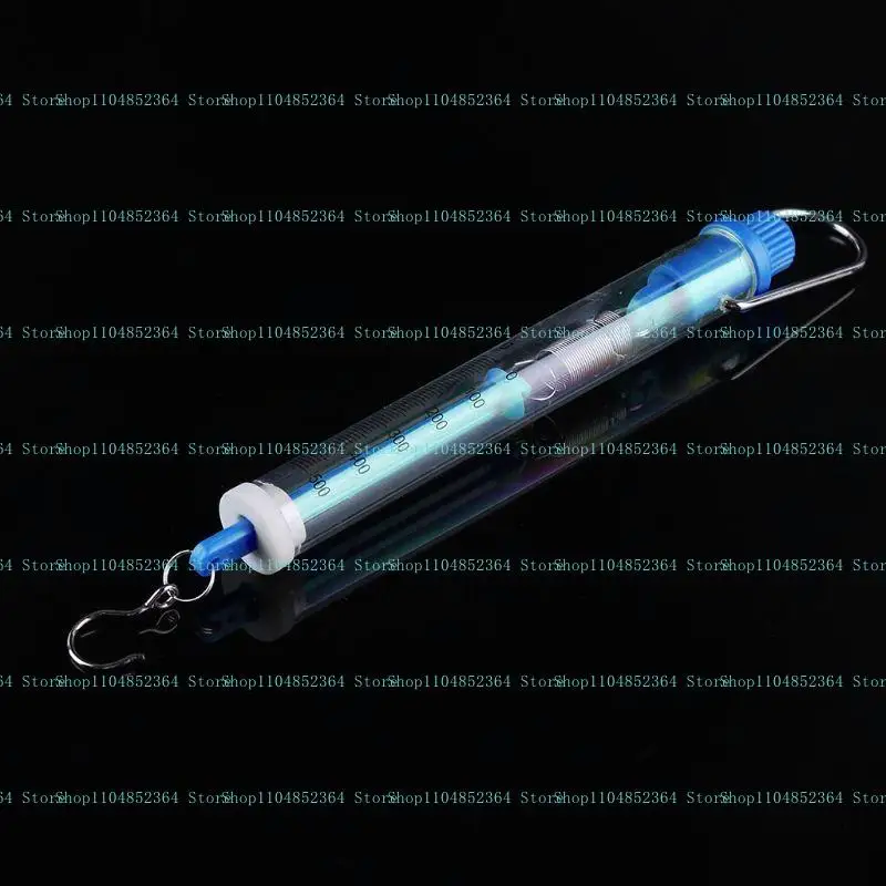 652F Practical Spring Scale 500g/5N Dynamometer Plastic Transparent Body Easy Hanging for School Classroom
652F Practical Spring Scale 500g/5N Dynamometer Plastic Transparent Body Easy Hanging for School Classroom