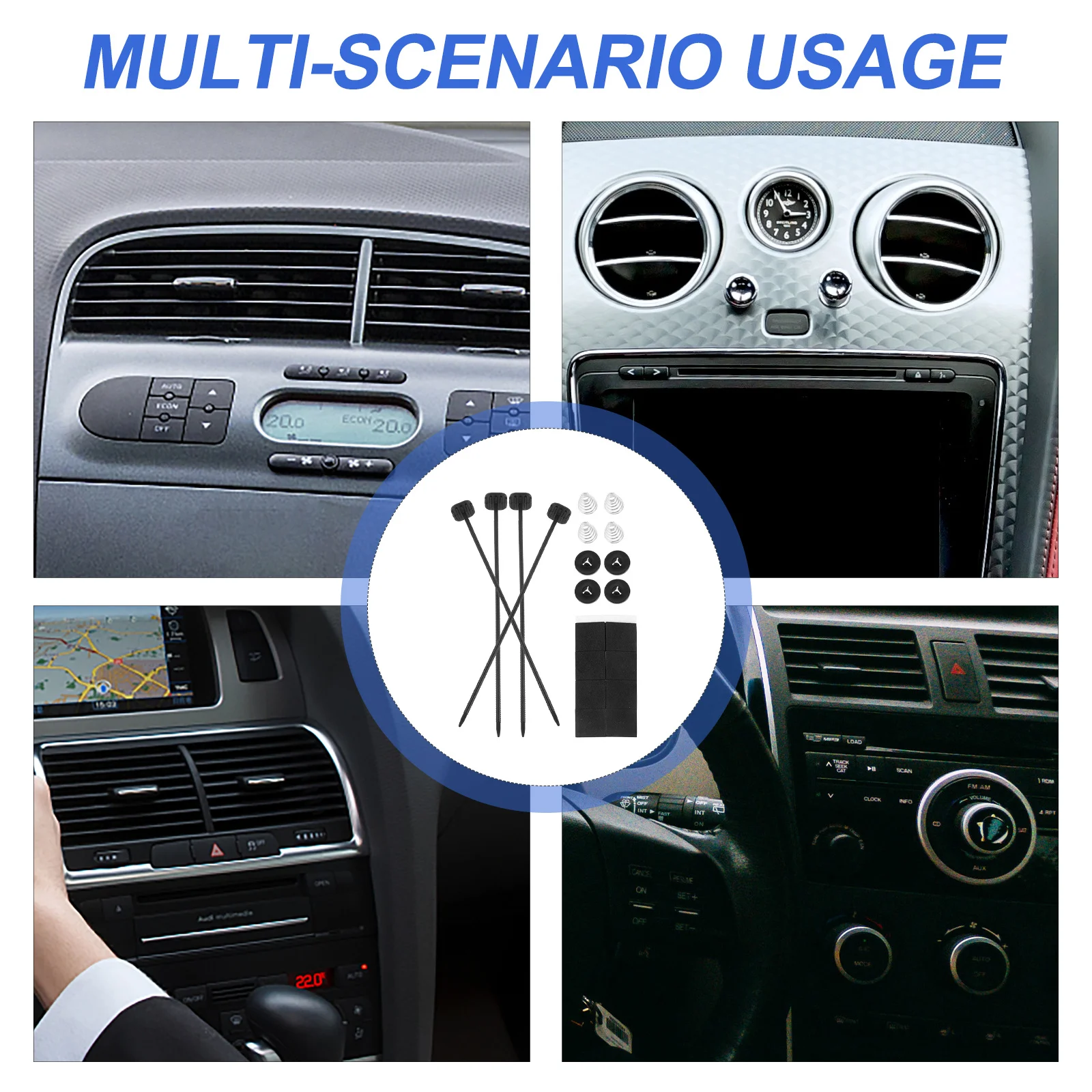 1 Set Cooling Radiator Fan Accessories High-Strength Mounting Kit For Electric Fan Durable Car Installation Parts Automotive
1 Set Cooling Radiator Fan Accessories High-Strength Mounting Kit For Electric Fan Durable Car Installation Parts Automotive