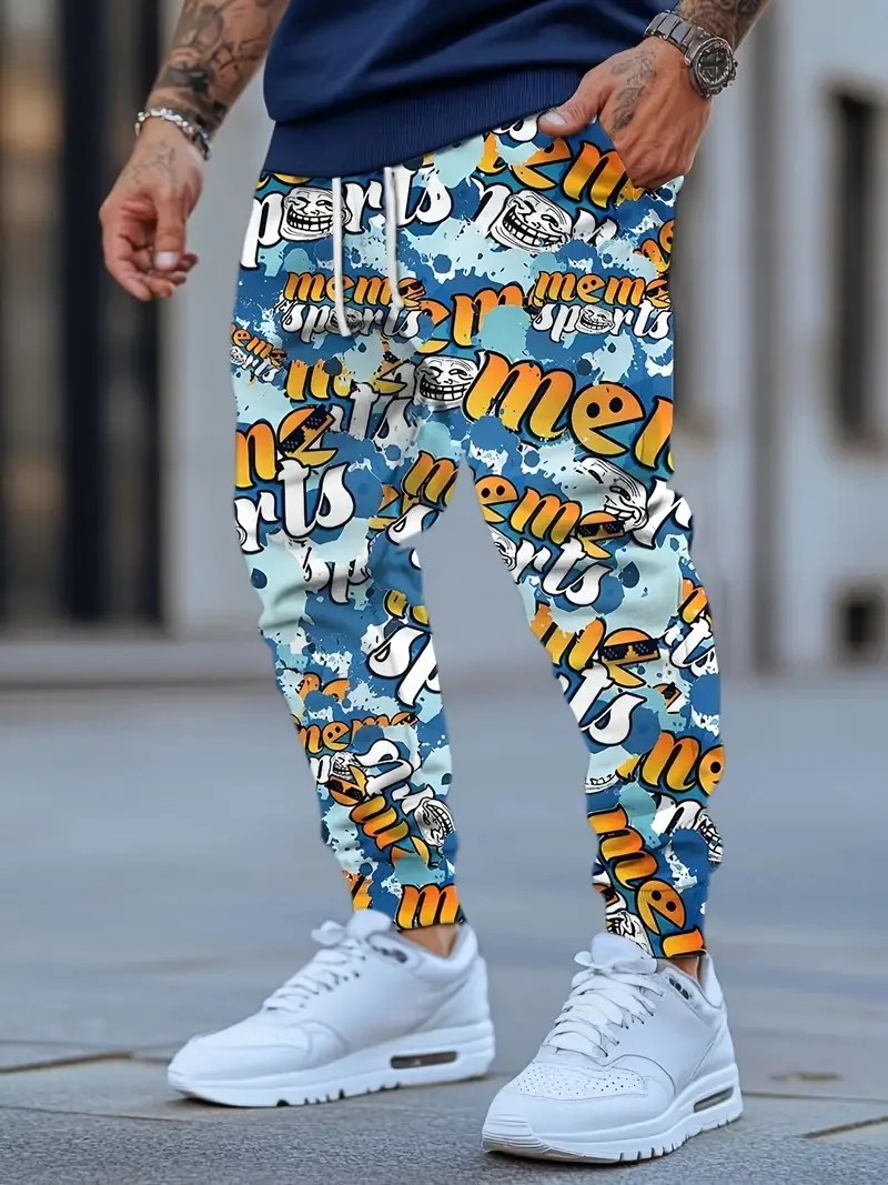 The new men's trousers for Spring and Autumn 2025 are casual fashionable soft and comfortable with 3D pattern printing
The new men's trousers for Spring and Autumn 2025 are casual fashionable soft and comfortable with 3D pattern printing