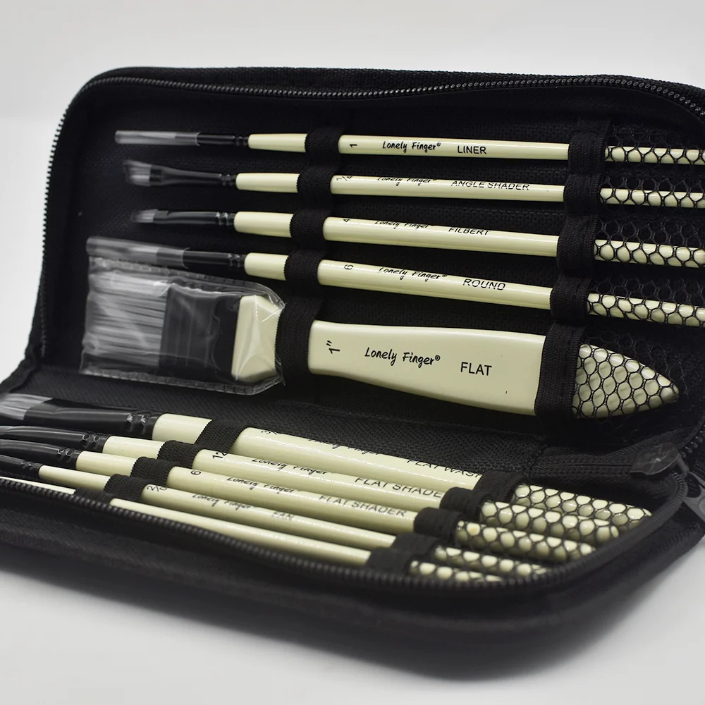 10pcs Paint Brush for Artists,Travel Paintbrush Storage Bag for Acrylic Oil Watercolor, Zippered Art Brush Cover
10pcs Paint Brush for Artists,Travel Paintbrush Storage Bag for Acrylic Oil Watercolor, Zippered Art Brush Cover