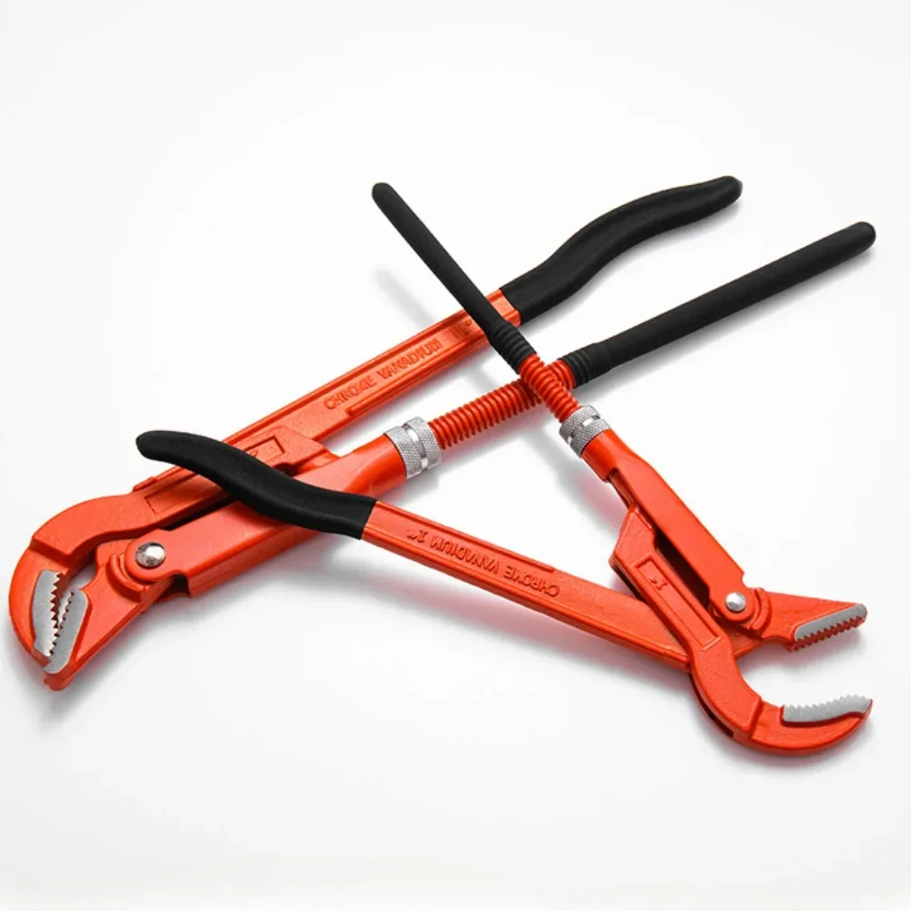 Eagle Point Pliers 1/1.5inch Quick Pipe Wrench 45° Industrial Large Opening Throat Pliers Heavy Duty Plumbing Hand Tools
Eagle Point Pliers 1/1.5inch Quick Pipe Wrench 45° Industrial Large Opening Throat Pliers Heavy Duty Plumbing Hand Tools
