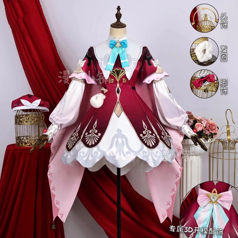 Hyacinthia Косплей Игра Honkai: Star Rail Аниме Женская мода Платье Одежда для ролевых игр Костюм для вечеринки Comic-con Полный комплект 2025
Hyacinthia Косплей Игра Honkai: Star Rail Аниме Женская мода Платье Одежда для ролевых игр Костюм для вечеринки Comic-con Полный комплект 2025