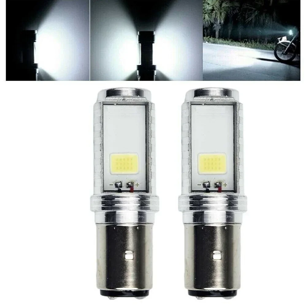 1x 12V 8W 5000K White Light Bulb BA20D/ PX15D/ H6/ H4 Motorcycle LED Headlight Lamps Hi/Low Beam Conversion Bulbs Motorbike Part
1x 12V 8W 5000K White Light Bulb BA20D/ PX15D/ H6/ H4 Motorcycle LED Headlight Lamps Hi/Low Beam Conversion Bulbs Motorbike Part