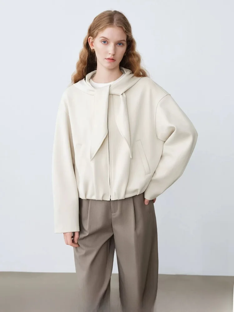 Miu Series Rabbit Ear Collar Hooded Jaet Women's New Design Top Cotton Polyester Blend ort Outerwear Commute Sle
Miu Series Rabbit Ear Collar Hooded Jaet Women's New Design Top Cotton Polyester Blend ort Outerwear Commute Sle