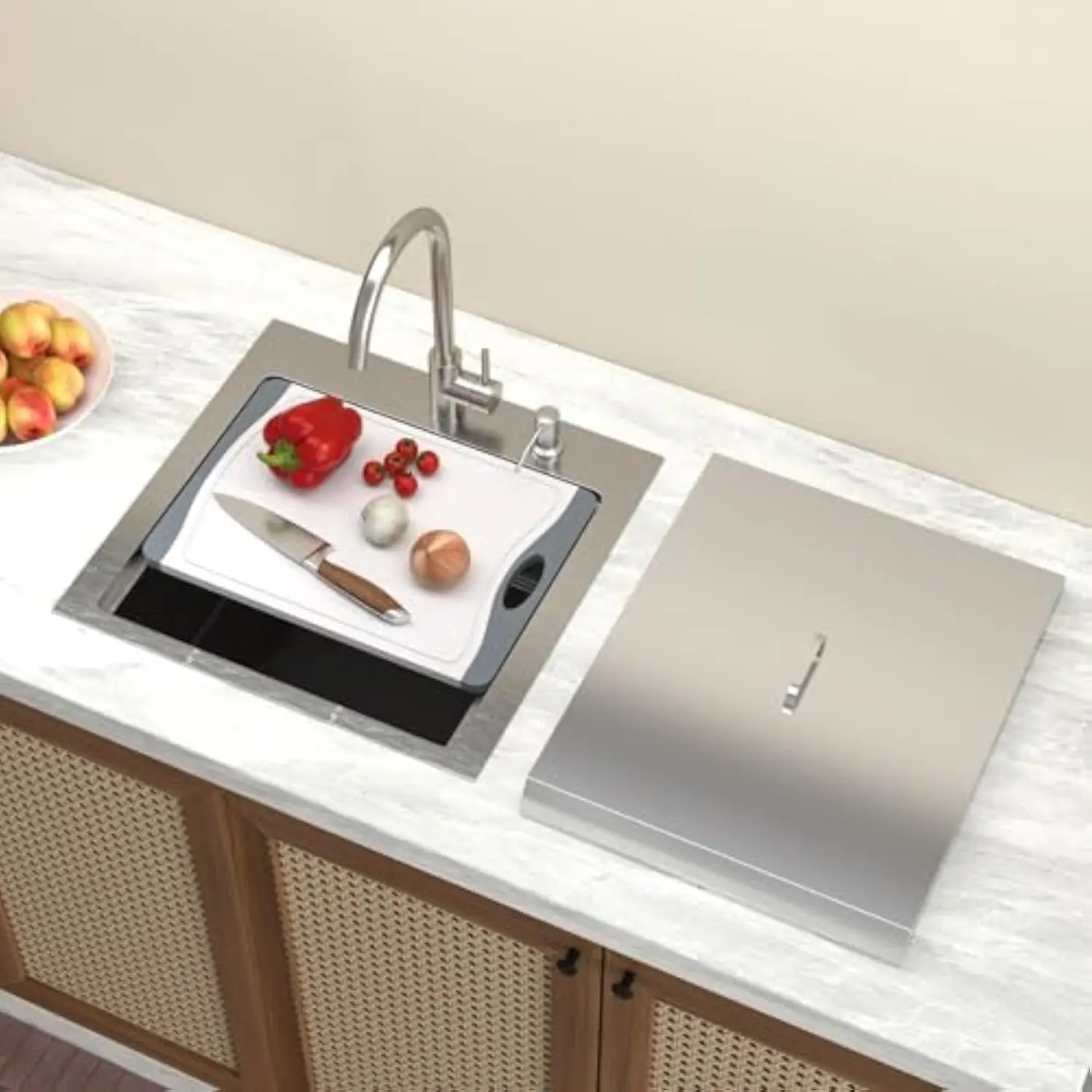 21 Inch Outdoor Sink Lofeyo 21X20X10 Drop in Workstation Kitchen Sink Bar Prep Sink 16 Gauge Stainless Steel Small Bar Sink Rv
21 Inch Outdoor Sink Lofeyo 21X20X10 Drop in Workstation Kitchen Sink Bar Prep Sink 16 Gauge Stainless Steel Small Bar Sink Rv