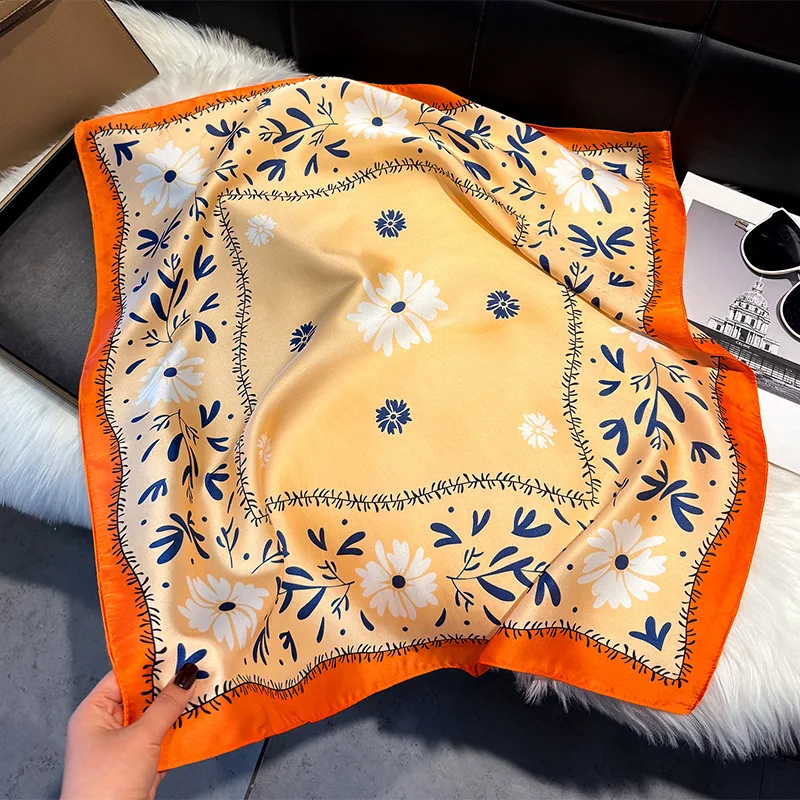 70 Small Square Scarf Silk Scarf Women's Cashew Nut Fashion Versatile Thin Professional Flight Attendant Scarf Scarf Headscarf
70 Small Square Scarf Silk Scarf Women's Cashew Nut Fashion Versatile Thin Professional Flight Attendant Scarf Scarf Headscarf