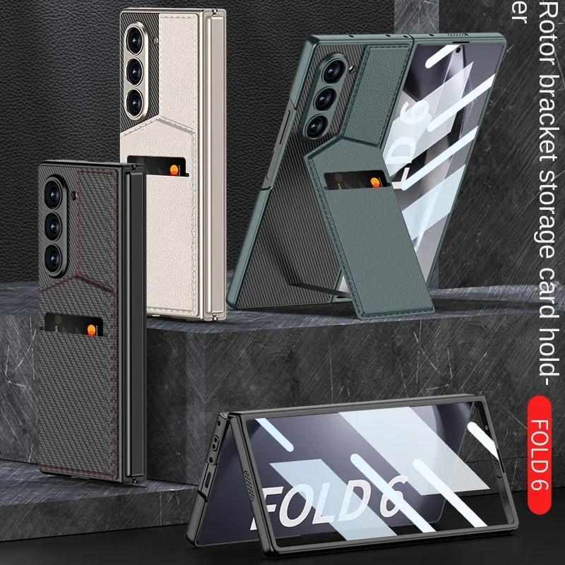 Luxury Leather Wallet with Card Holder Stand Phone Case for Samsung Galaxy Z Fold 6 Z Fold6 with Shell Membrane Protective Cover
Luxury Leather Wallet with Card Holder Stand Phone Case for Samsung Galaxy Z Fold 6 Z Fold6 with Shell Membrane Protective Cover