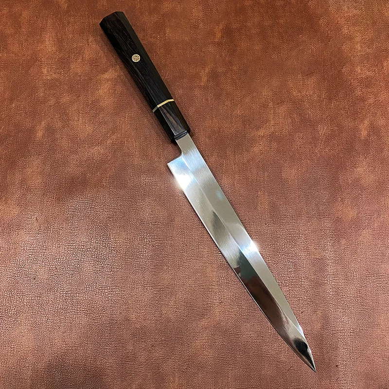 Sashimi Knife Single-Edged Blade Ebony Handle Chef Cleaver Meat Slicing Ham Sushi Yanagiba Japanese Kitchen Knives Cooking Tools
Sashimi Knife Single-Edged Blade Ebony Handle Chef Cleaver Meat Slicing Ham Sushi Yanagiba Japanese Kitchen Knives Cooking Tools