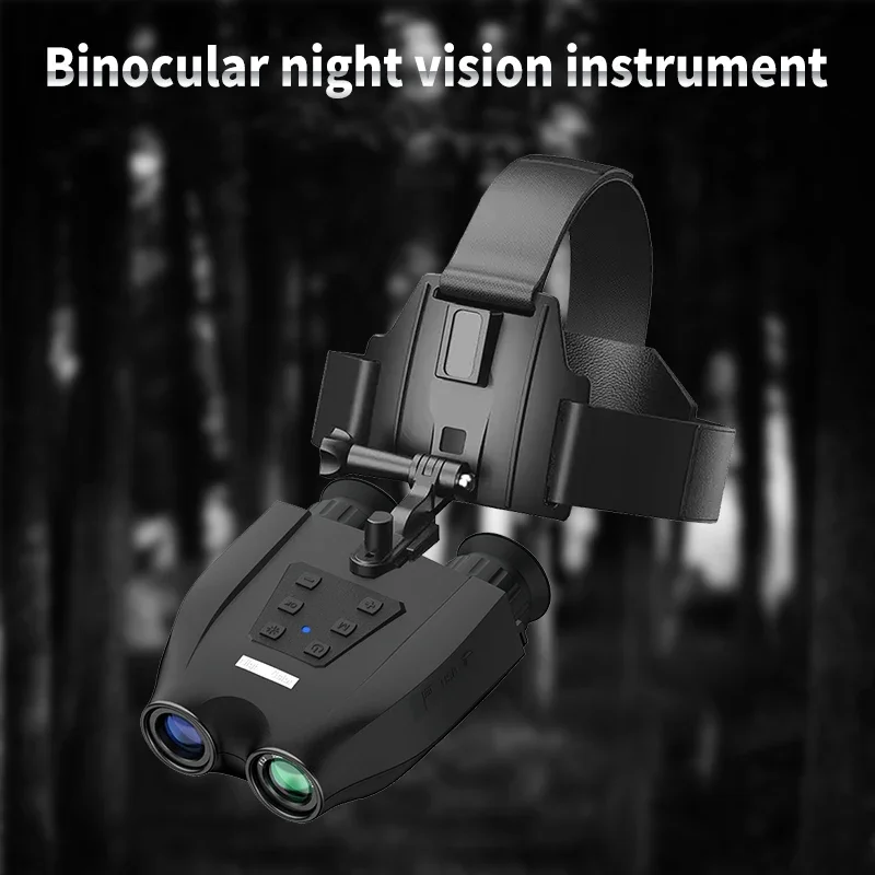 DT99 Binoculars Night Vision 8X Digital Zoom 300M Infrared 48MP 2.5K UHD Video 3D Head-mounted Telescope Camera for Hunting
DT99 Binoculars Night Vision 8X Digital Zoom 300M Infrared 48MP 2.5K UHD Video 3D Head-mounted Telescope Camera for Hunting
