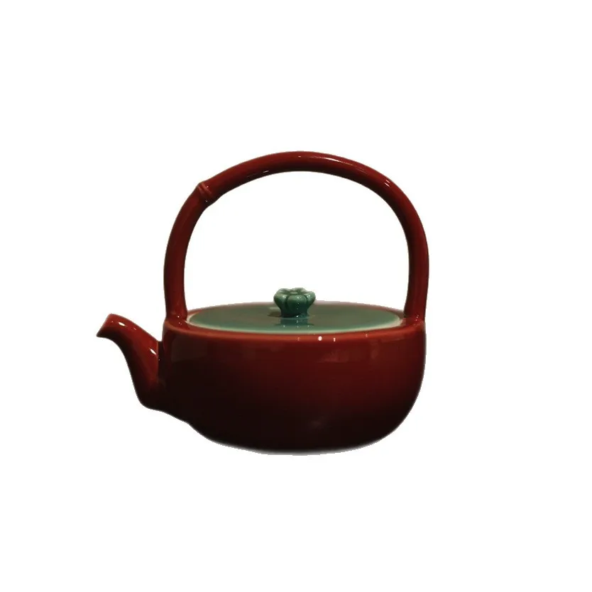 DSA Forbidden City Red Beam Pot Red Glaze Breaking Teapot Tea Set Teapot Chinese Jingdezhen Ceramics
DSA Forbidden City Red Beam Pot Red Glaze Breaking Teapot Tea Set Teapot Chinese Jingdezhen Ceramics