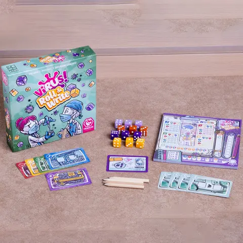 Virus! - Juego de cartas - El Juego mas contagioso. Edicion Española. +8 años VIRUS! 2 Evolution (Expansión) - Juego de cartas (